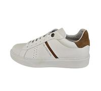 La Martina - Sneaker Bianca, Dettagli in Cuoio, Suola Eva (Bianco, Sistema Taglie Calzature EU, Adulto, Uomo, Numero, Media, 41)