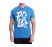La Martina - T-shirt a Maniche Corte Tema Polo - - Tops - Uomo - Blu - S