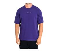 La Martina - T-shirt a maniche corte - - Tops - Uomo - Viola - L