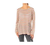 La Martina - T-shirt a Maniche Lunghe a Righe - - Tops - Donna - Multicolore - M