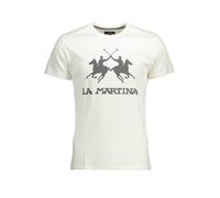 La Martina - Moreno T-shirt - - Tops - Uomo - Bianco - XL