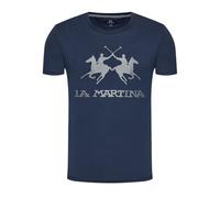 LA MARTINA T-SHIRT MANICHE CORTE UOMO BLU