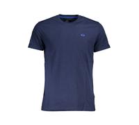 La Martina Blue Cotton Men T-Shirt - L