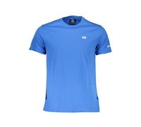 La Martina T-shirt Uomo Elegante Logo Ricamato Blu, Blu, L