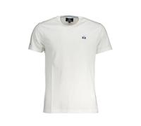La Martina, ,Tops ,Uomo ,Bianco ,XL T-shirt Bianca Ricamata Stile Elegante