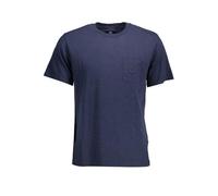 La Martina T-Shirt Uomo Cotone Blu, Blu, XL