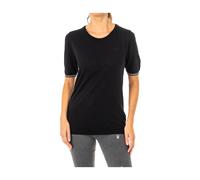 La Martina, ,Tops ,Donna ,Nero ,S T-shirt a maniche corte