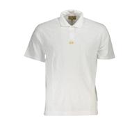 La Martina, ,Tops ,Uomo ,Bianco ,S Polo Manica Corta Bianca Logo Ricamato