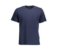 La Martina, ,Tops ,Uomo ,Blu ,2XL T-shirt Uomo Blu Maniche Corte Ricamo Logo