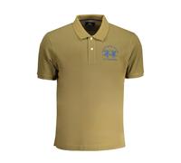 La Martina Verde Cotton Men Polo - L