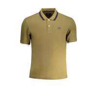 La Martina Verde Cotton Men Polo Shirt - M