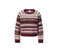 La Martina WCS008 Felpa Donna In Maglia Pullover Multicolore Logo