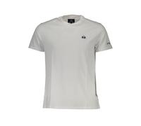 La Martina White Cotton Men's T-Shirt - XL
