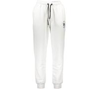 La Martina White Cotton Pant - XL