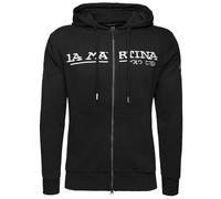 La Martina XMF302 Felpa Con Zip Sweatshirt Uomo Zip Felpa Giacca Con Cappuccio