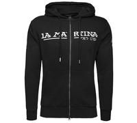 La Martina XMF302 Felpa Con Zip Sweatshirt Uomo Zip Felpa Giacca Con Cappuccio