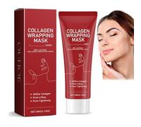 La maschera avvolgente al collagene idrata e nutre in profondità, migliora l'elasticità della pelle, restringe i pori, riduce le rughe e le linee sottili e uniforma il tono della pelle