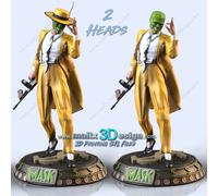 La Maschera (Figura Completa) Figurina Stampa 3D Resina 18Cm (Non Dipinta)