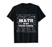 La matematica è il mio super potere matematica giorno matematica divertente Pi Day Maglietta