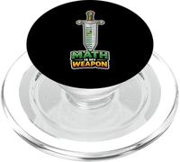 La matematica è la mia arma Nerd Umorismo Stile Geek PopSockets PopGrip per MagSafe