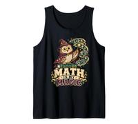 La Matematica È La Mia Magia Gufo Mago Insegnante Canotta