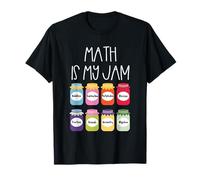 La Matematica è la mia marmellata Insegnante di Matematica STEM Classroom Algebra Geometria Maglietta