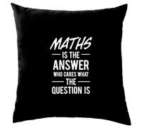 La Matematica È La Risposta Slogan - Cuscino - Divertente Nerd Geek Amore