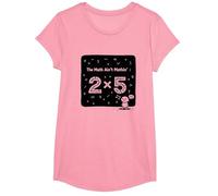 La Matematica Non è Matematica 2x5 Divertente Umorismo matematico Maglietta, Ragazze, Rosa, L