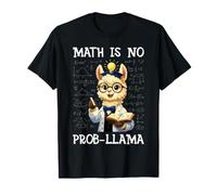 La Matematica Non è Prob-Lama Alpaca Amante degli Animali Llama Proprietario Maglietta