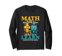 La Matematica Non è Uno Sport per spettatori Maglia a Manica