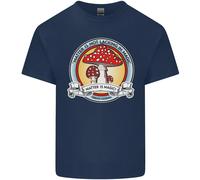 La Materia Non Manca Nel T-Shirt Magico Di Funghi LSD Per Bambini