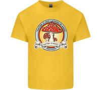 La Materia Non Manca Nel T-Shirt Magico Di Funghi LSD Per Bambini