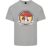 La Materia Non Manca Nel T-Shirt Magico Di Funghi LSD Per Bambini