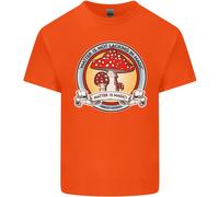 La Materia Non Manca Nel T-Shirt Magico Di Funghi LSD Per Bambini