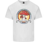 La Materia Non Manca Nel T-Shirt Magico Di Funghi LSD Per Bambini