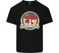 La Materia Non Manca Nel T-Shirt Magico Di Funghi LSD Per Bambini