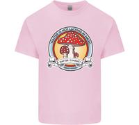 La Materia Non Manca Nel T-Shirt Magico Di Funghi LSD Per Bambini