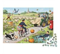 La mattina del caos di Postman Pat Puzzle in Legno Impermeabile Puzzles Da 1000 Pezzi Regali Per Adulti Divertenti Giochi Di Impegnativi
