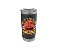 La mattina non è il mio momento Sono uno Scrum Master Project Manager Bicchiere termico in acciaio inox doppia parete