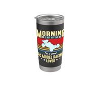 La mattina non è la mia ora Sono un amante delle auto modello RC Model Racing Bicchiere termico in acciaio inox doppia parete