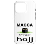 La Mecca il mio primo hajj - Pellegrinaggio Islamico Hajj Umrah Custodia per iPhone 16 Pro