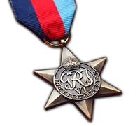 La medaglia 1939-1945 Star WW2 più alta medaglia militare britannica per | Esercito | Marina | RAF | Replica George VI