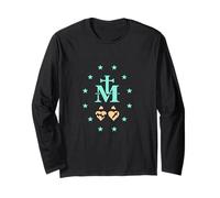 La Medaglia Miracolosa Ci Protegge da Ogni Male Maglia a Manica