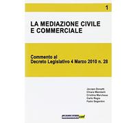 La mediazione civile e commerciale. Commento al decreto legislativo 4 marzo 2010 n. 28
