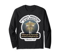 La Medicina di Famiglia Cristiana è Il Mio Medico Medico di Ministero MD Maglia a Manica