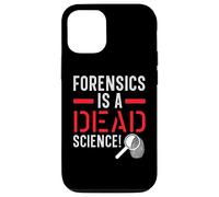 La medicina legale è uno scienziato scientifico morto criminologia forense Custodia per iPhone 12/12 Pro