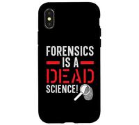 La medicina legale è uno scienziato scientifico morto criminologia forense Custodia per iPhone X/XS