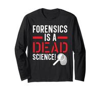 La medicina legale è uno scienziato scientifico morto criminologia forense Maglia a Manica