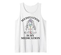 La Meditazione è Il Mio farmaco Kundalini Yoga Chakra Canotta