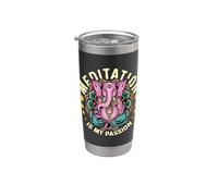 La meditazione è la mia passione Meditare Elephant Lover Meditazione Bicchiere termico in acciaio inox doppia parete
